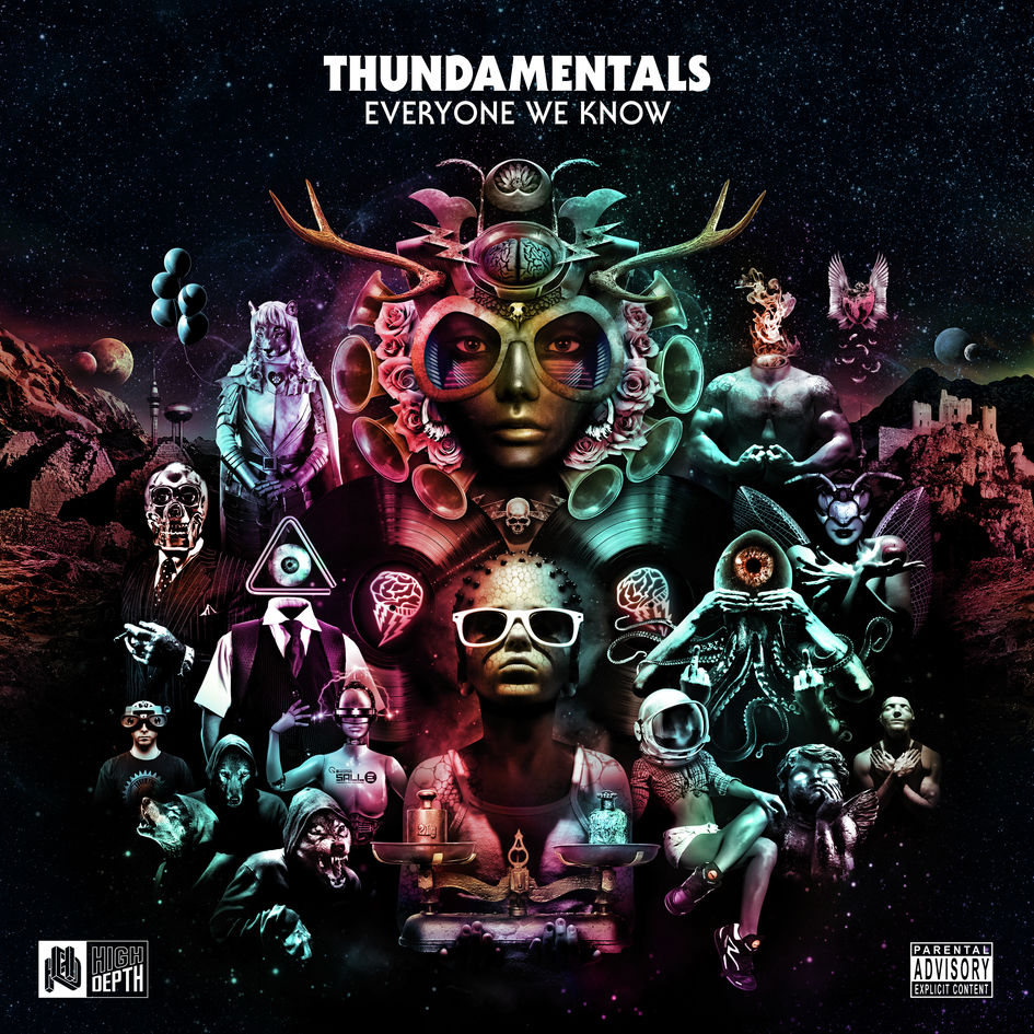 Thundamentals - EWK Album Cover Art